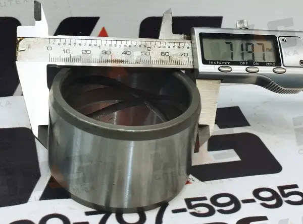 Втулка D=60х72 мм, L=44,5 мм (соединения рамы) (вид 2) LW300 / ZL30G