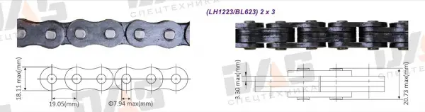 Цепь BL623