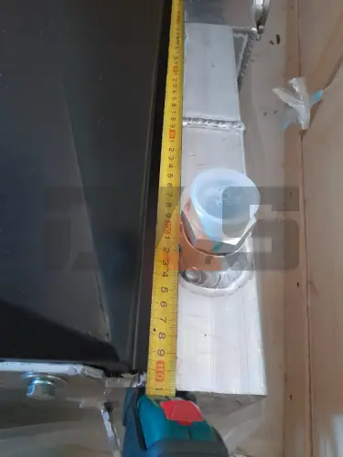 Радиатор охлаждения ДВС LG876N оригинал