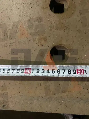 Нож ковша для LW300F (2484х320х20) с отверстиями (СТ45) (12 отверстий) н/о