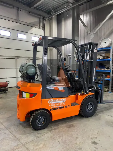 Газобензиновый вилочный погрузчик Lonking LG15GLT