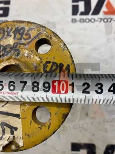 Палец D=60 мм, L=195/205 мм (ковша нижний) круглый фланец CDM833